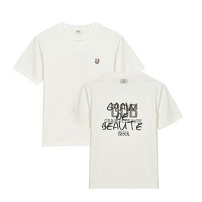 BACK LOGO GDB T-SHIRT 02 [BEIGE]