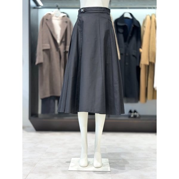 [시흥점] 언발 기장 포인트 A라인 뒷밴딩 스커트 V261MSD907