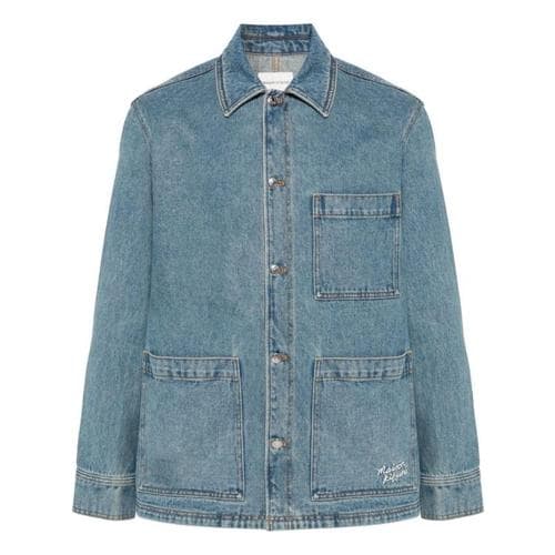 메종키츠네 자켓 MM00415WW5023 P413 Denim