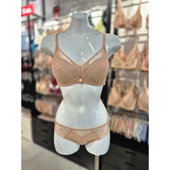 비너스 [시흥점] S 비너스 ) 24SS 봄메인 브라 팬티, 백레이스팬티 세트 [VBR0980/VPT0980A-SK]