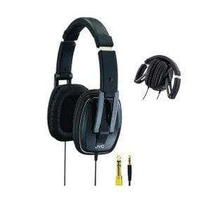 JVC HA-M750  블랙 유선헤드폰 헤드폰 밀폐형 접이식