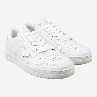 프라다(병행) [시흥점] [프라다]6S 1E792M 3LPH F0009 BE30 여성 다운타운 가죽 스니커즈 화이트