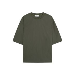 스트링 주름 티셔츠 카키  PGIBD8025 _P386696037