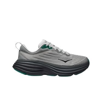  호카 본디 8 TS 하버 미스트 블랙 - 레귤러 Hoka Bondi 8 TS Harbor Mist Black - Regular