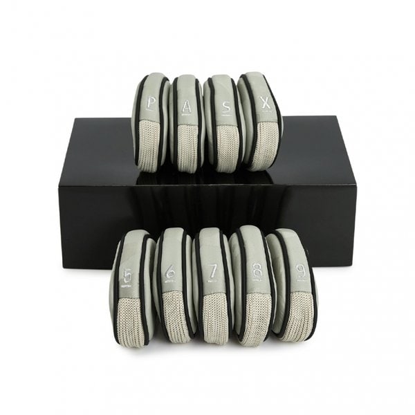 [부산점] 골프 아이언 헤드커버 세트 MLS 5C SH06 ICEGREY