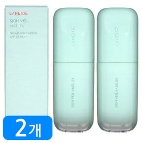 스킨 베일 베이스 EX 30ml 60호 민트 그린 2개(1+1)