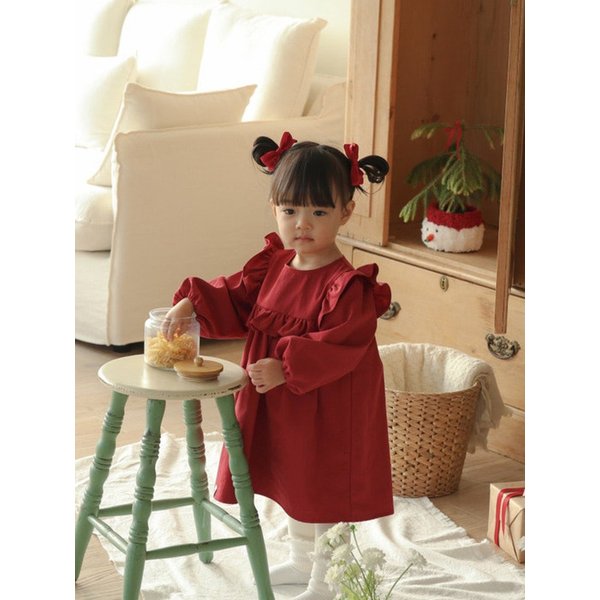 인형같은 그녀랑 - 유아 프릴 원피스