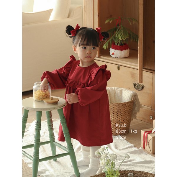 인형같은 그녀랑 - 유아 프릴 원피스