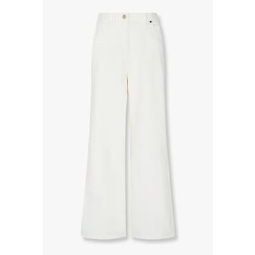 GCUT [지컷25S/S] 백 밴딩 워싱 와이드 핏 데님 팬츠(7215255501)