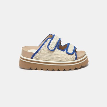 슈콤마보니 Knit slide sandal(ivory) DG2AM25024IVY