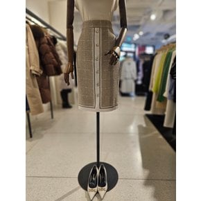 [파주점] 라인배색 트위드스커트 S261MSD109