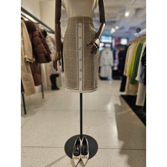 모조에스핀 [파주점] 라인배색 트위드스커트 S261MSD109