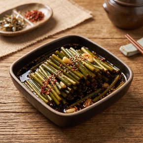 항아리반찬 간장마늘쫑 장아찌 1kg