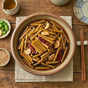 항아리반찬 간장마늘쫑 장아찌 1kg