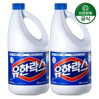 유한양행 유한락스 레귤러 2L 용기 x 2개