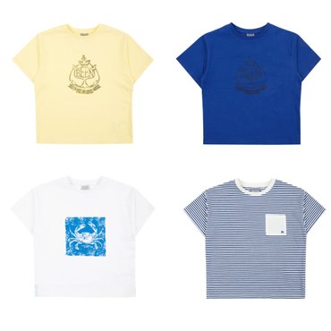 빈 BX27TS04YE, BX27TS02BU,BX27TS01WT,BX27TS06NV 반팔 티셔츠 4종 택1