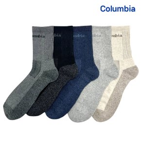 성인 남성 아웃도어 양말x5족(L솔리드)/스포츠/런닝/삭스/등산/골프