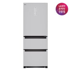 [공식] LG 디오스 오브제컬렉션 김치톡톡 김치냉장고 Z338MRRP31 (327L)(희망일)