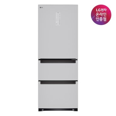 LG [공식] LG 디오스 오브제컬렉션 김치톡톡 김치냉장고 Z338MRRP31 (327L)(희망일)