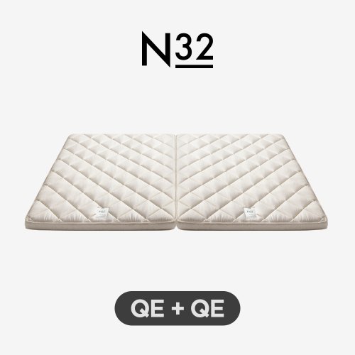 [시몬스]  2개묶음. N32 토퍼 QE+QE