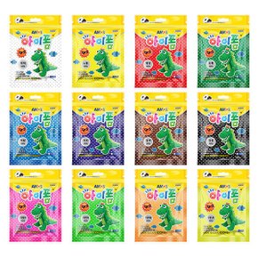 아이폼 지퍼팩 50g 파우치/리필/점토/스티로폼