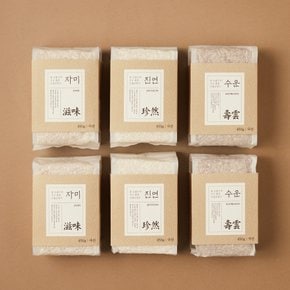 선별조합미 혼합세트 (450g x 6개)