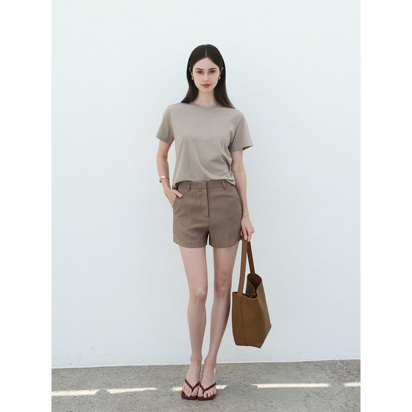 Tailored daily short - MOCHA