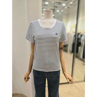 플라스틱아일랜드 [부산점] 스트라이프 슬림 반팔  티셔츠 (PR2CH00961)