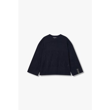 ARMANI EXCHANGE 여성 와이드 슬리브 니트 풀오버A424132006네이비