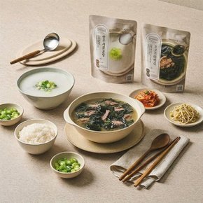 호텔컬렉션 탕 2종 10봉(한우 사골곰탕x5봉+소고기미역국x5봉)