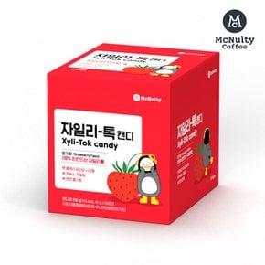 [맥널티]펭수 자일리톡 캔디 딸기향 40gx5개입