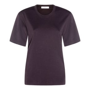 블랙 코튼 티셔츠 TS0002LJ1016BK998