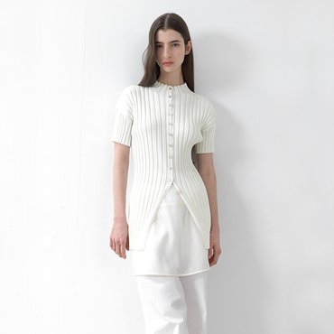 나인(Atelier Nain) [25S/S](택가:89,000원)페투 하프 슬리브 가디건(CD-2209)