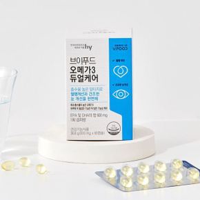 브이푸드 오메가3 듀얼케어 610mg x 60캡슐