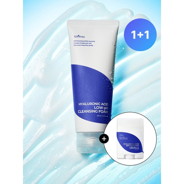 [선스틱본품증정] [1+1] 히아루론산 약산성 클렌징폼 150ml