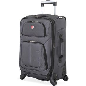 미국 스위스기어 캐리어 여행가방 스위스Gear Sion Soft사이드 Expandable Roller Luggage Dark