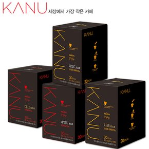 [맥심] 카누 마일드 30T + 다크 로스트 아메리카노 30T 2종 혼합 세트 총 60T