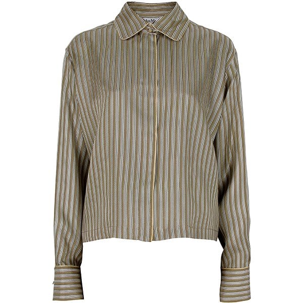 [부산점] 25FW 헤이즐넛 브라운 브라마 실크 셔츠 2521116171 BRAMA 002