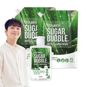 베이킹소다 주방세제 알로에 2Lx2개 + 750mL