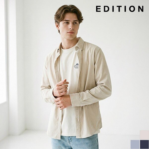 [에디션] 옥스포드 캐쥬얼 셔츠 (NED3WC1902)