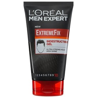 로레알파리(해외직구) L`Oreal Men 로레알 맨 엑스퍼트 익스트림 픽스 홀드 인빈시블 헤어 젤 150ml