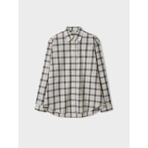 check over shirt_ivory