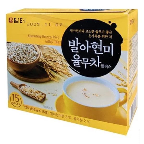 VCM 담터 발아현미 율무차 15T (S31896384)