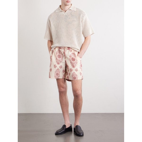 어 카인드 오브 가이즈 볼타 스트레이트 자카드 드로우스트링 쇼츠 46376663162995939