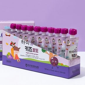 [1+1][풍기인삼농협] 황풍정 하이큐 키즈 포도 100ml x 10포