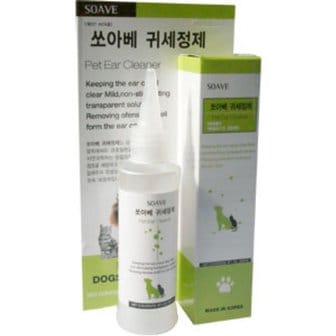 펫스토어 [쏘아베] 귀세정제 120ml