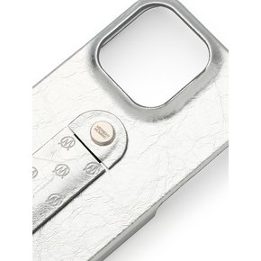 midnight grip case - silver