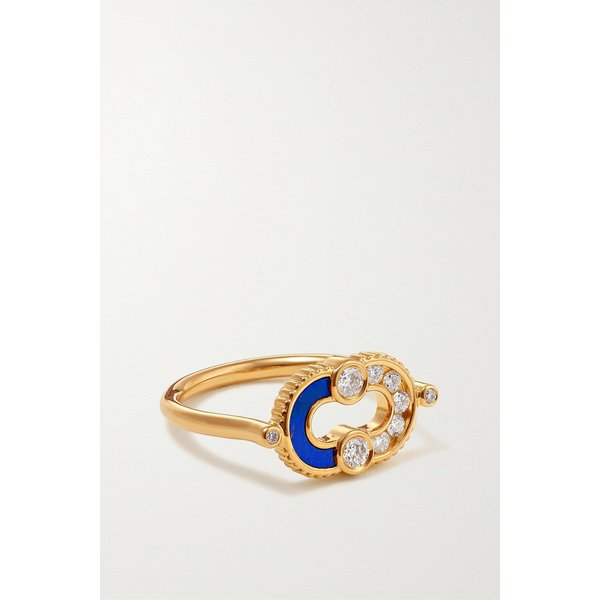 빌티에 Magnetic 18-karat Gold, Onyx And Diamond Ring 골드 36856120585606849