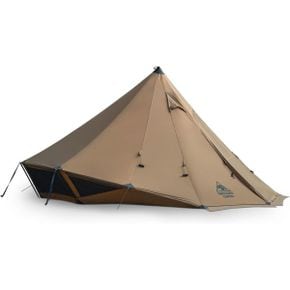 영국 원티그리스 텐트 OneTigris GASTROPOD 26 Person Hot Tent With Stove Jack Enhanced 3D Ve