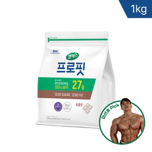 셀렉스 [본사직영] 프로핏 초콜릿 파우더 1kg (전용 스푼 포함, 23회분) / 100% WPI